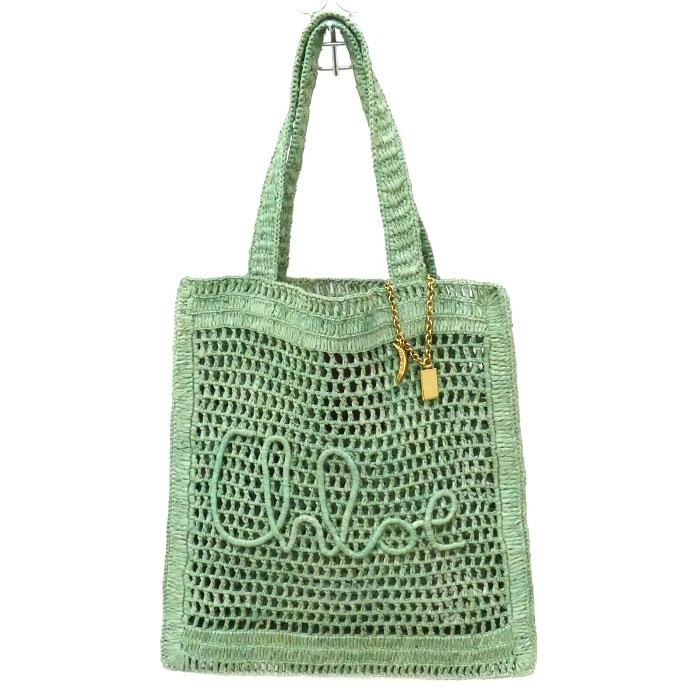 Chloe（クロエ） Summer Bananaトート トートバッグ Tea Leaf Green