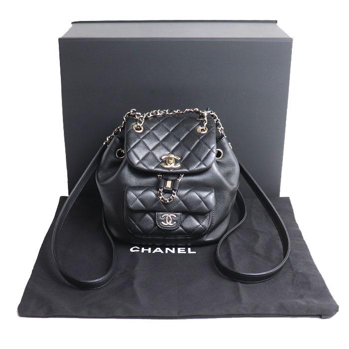 CHANEL シャネル　マトラッセ バックパック　リュック CHANEL（シャネル） マトラッセ リュック・デイパック ブラック AS2908