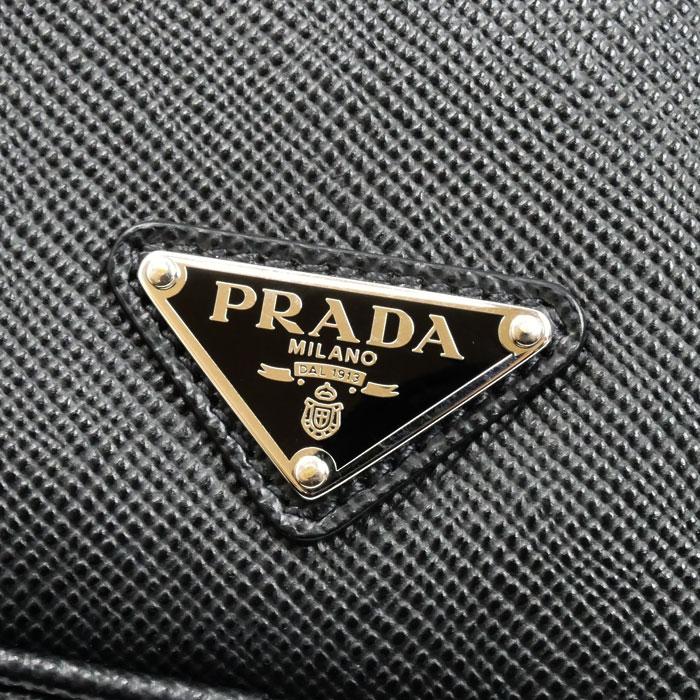 PRADA プラダ ショルダーバッグ ブラック 2VH154_2FAD_F0002 メンズ【中古】 PRADA（プラダ） ショルダーバッグ ブラック 2VH154_2FAD_F0002 メンズ