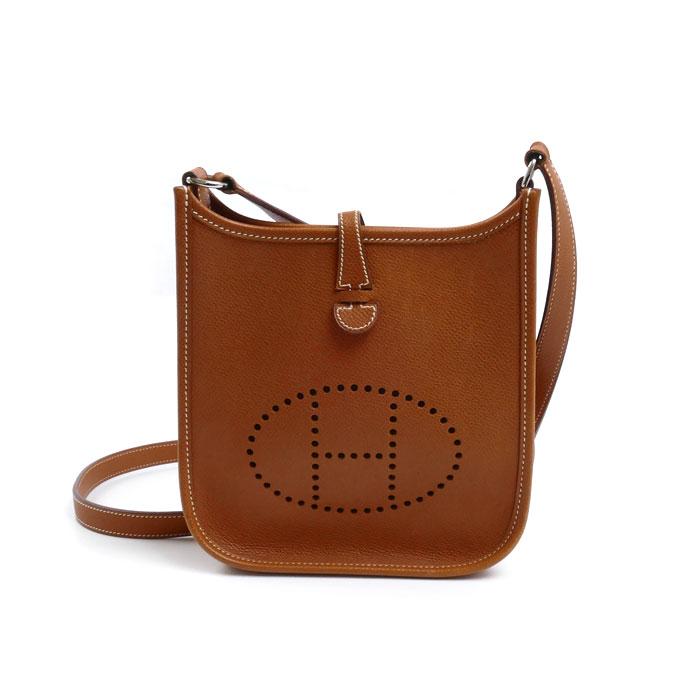 HERMES（エルメス） エヴリンTPM エプソン ショルダーバッグ ブラウン