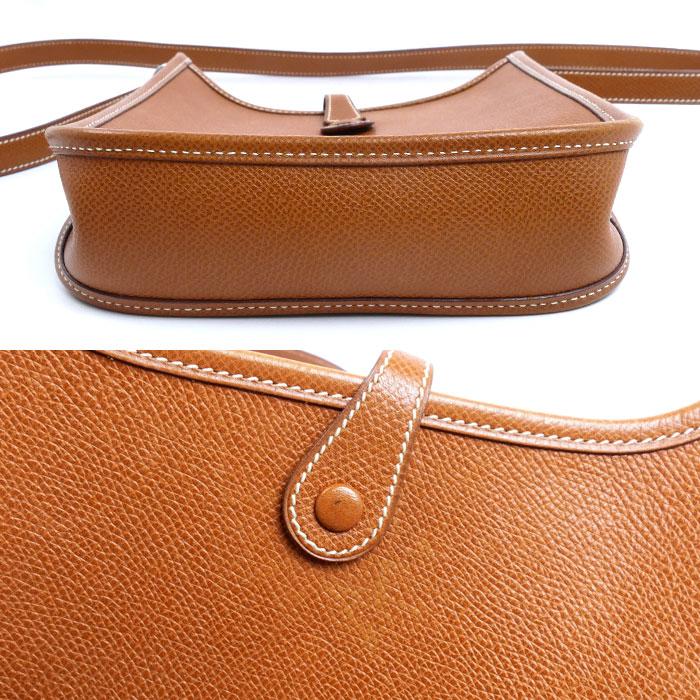 HERMES（エルメス） エヴリンTPM エプソン ショルダーバッグ ブラウン