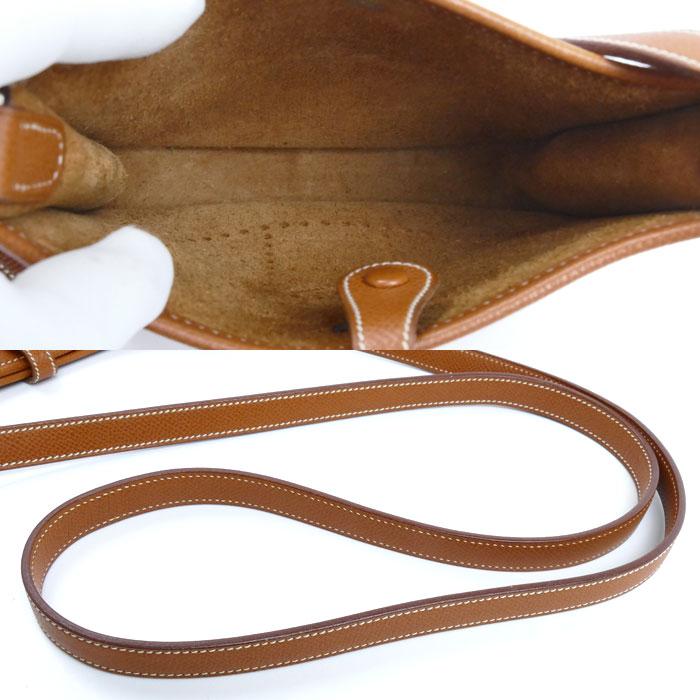 HERMES（エルメス） エヴリンTPM エプソン ショルダーバッグ ブラウン
