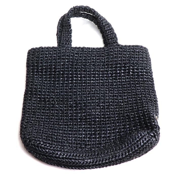 PRADA（プラダ） スモール クロシェ トートバッグ ブラック 1BG422