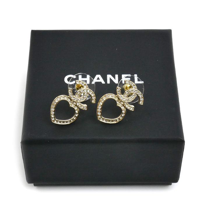 CHANEL（シャネル） GP ココマーク ハート ピアス ABB665 4.6g