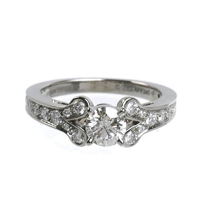 Cartier（カルティエ） Pt950プラチナ バレリーナ ソリテール リング