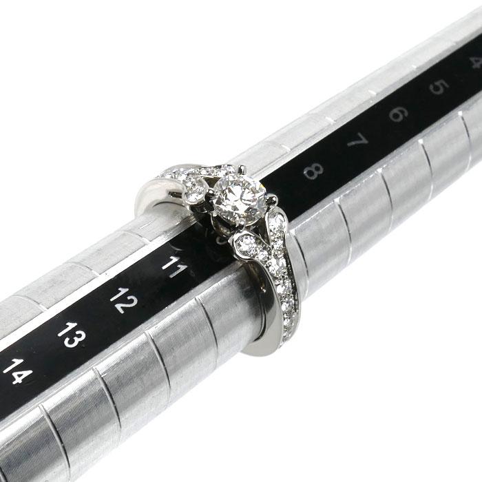 Cartier（カルティエ） Pt950プラチナ バレリーナ ソリテール リング