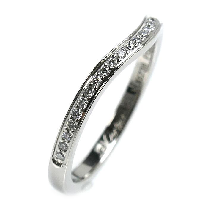 Cartier（カルティエ） Pt950プラチナ バレリーナ カーブ ウエディング