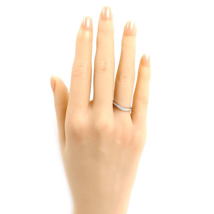美品 カルティエ Cartier Pt950 プラチナ 結婚指輪 9号 12号 Cartier（カルティエ） Pt950プラチナ バレリーナ カーブ ウエディング
