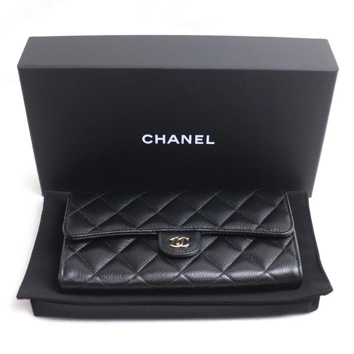CHANEL（シャネル） マトラッセ クラシック ロング フラップウォレット