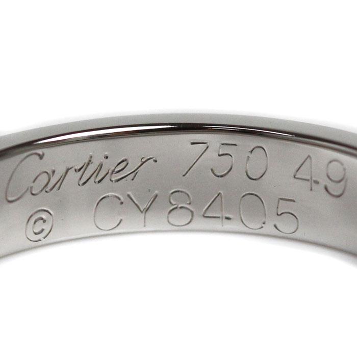 Cartier CARTIER カルティエ K18WG ホワイトゴールド ミニラブ リング  