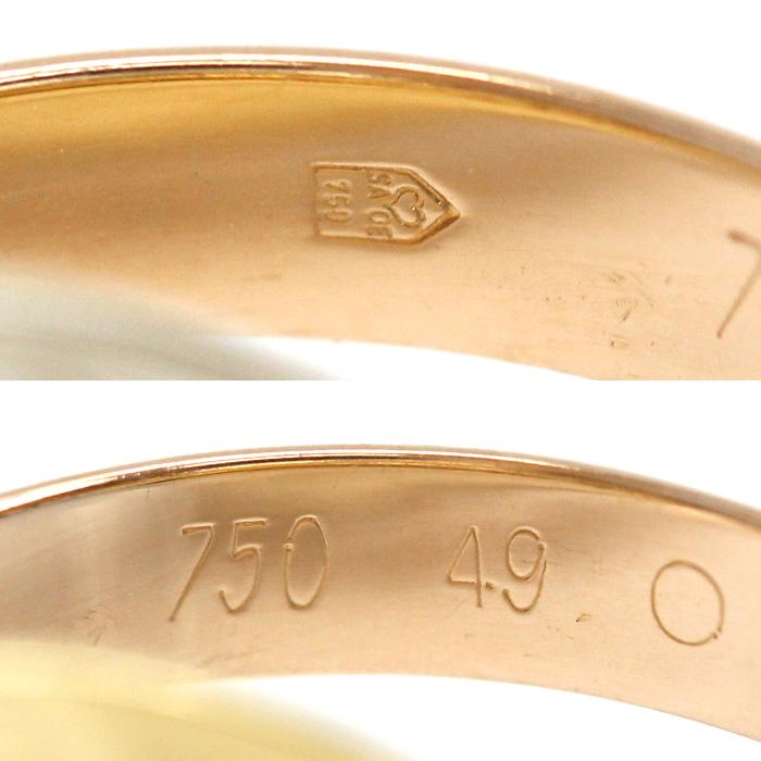 Cartier（カルティエ） K18YG/PG/WG must de Cartier トリニティ