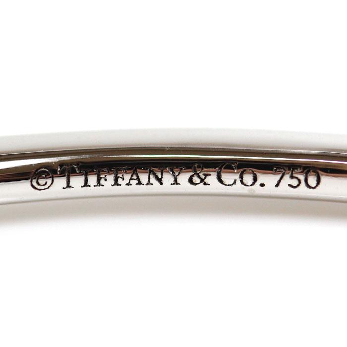 TIFFANY&Co.（ティファニー） K18WG メトロ ヒンジ ブレスレット