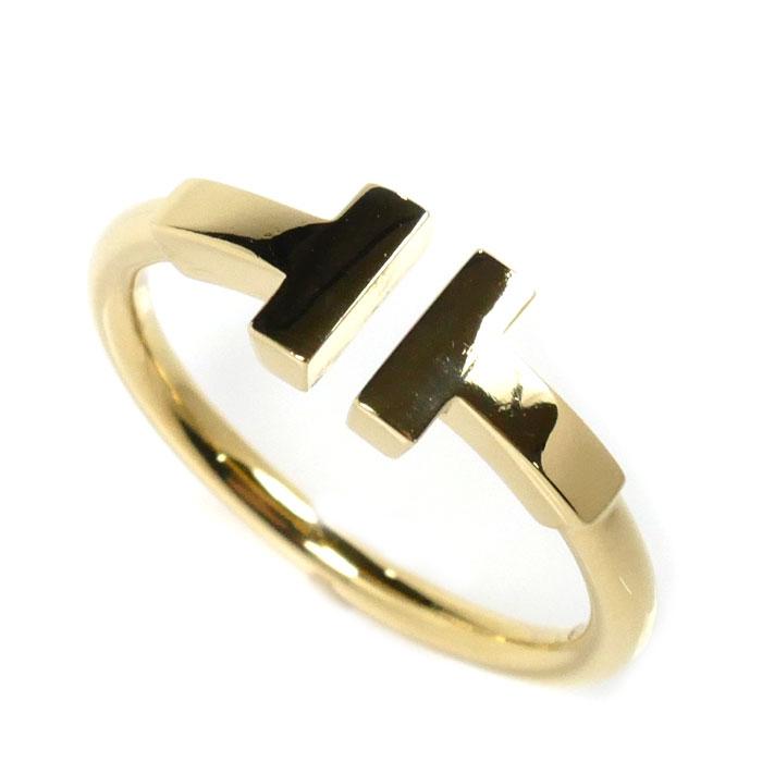 TIFFANY&Co.（ティファニー） K18YG イエローゴールド Tワイヤー 