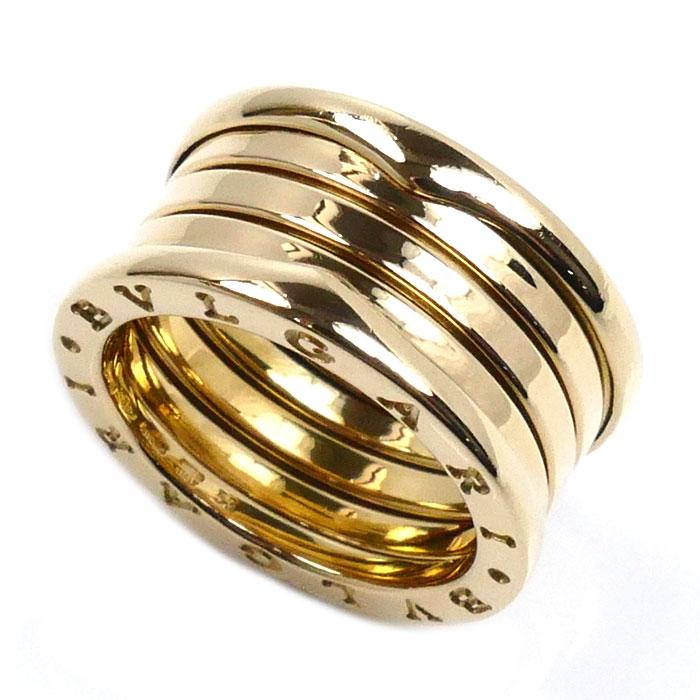 正規品 BVLGARI ビーゼロワン リング 18K PG EU48 約8〜9号 BVLGARI（ブルガリ） 【新品同様】ブルガリ ビーゼロワンリング ワン