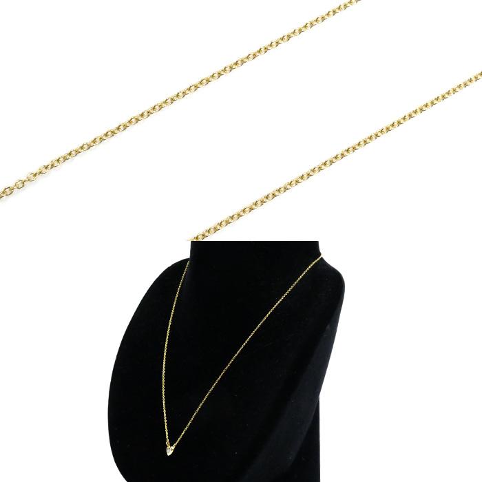 TIFFANY&Co.（ティファニー） K18YG バイザヤード ハート ネックレス