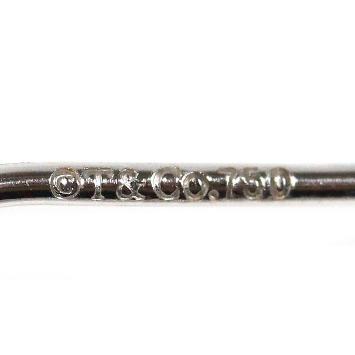 TIFFANY&Co.（ティファニー） K18WG ホワイトゴールド カットボール 