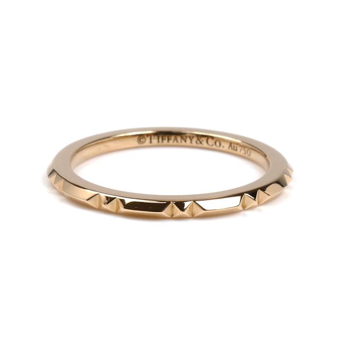 TIFFANY&Co.（ティファニー） K18PG ピンクゴールド Tトゥルー バンド