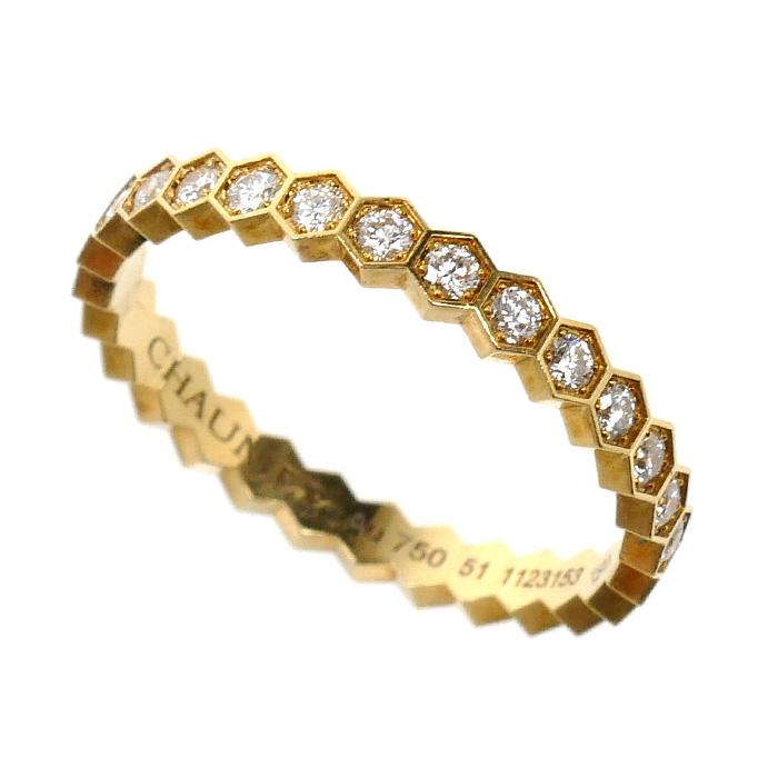 CHAUMET（ショーメ） K18YG イエローゴールド ビーマイラブ ダイヤ