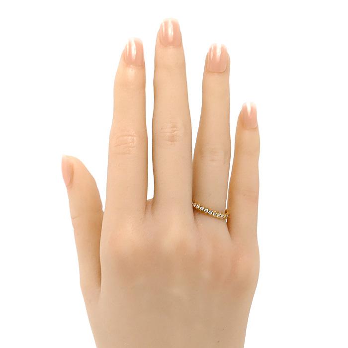 CHAUMET（ショーメ） K18YG イエローゴールド ビーマイラブ ダイヤ 