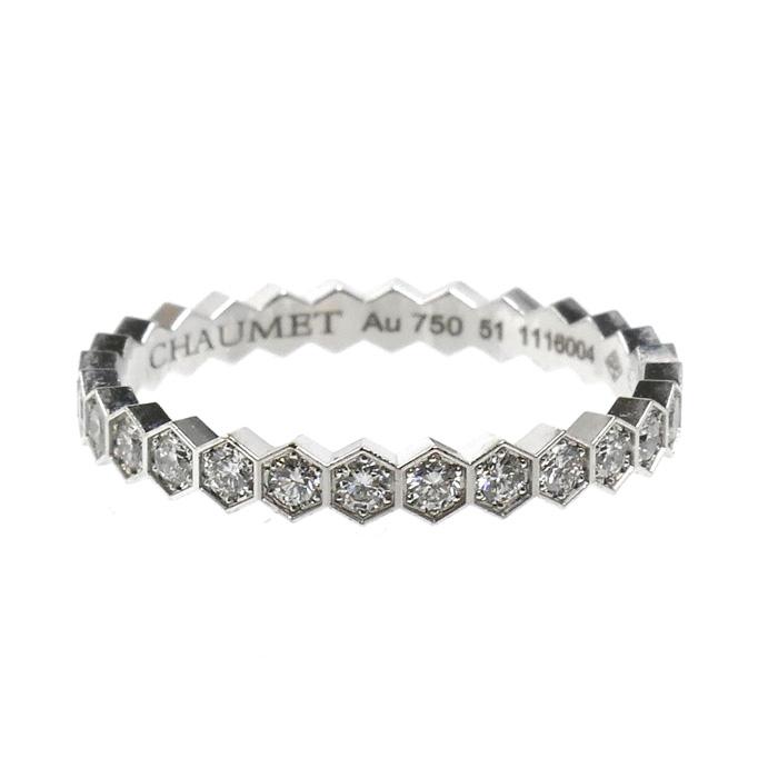 CHAUMET（ショーメ） K18WG ホワイトゴールド ビーマイラブ ダイヤ