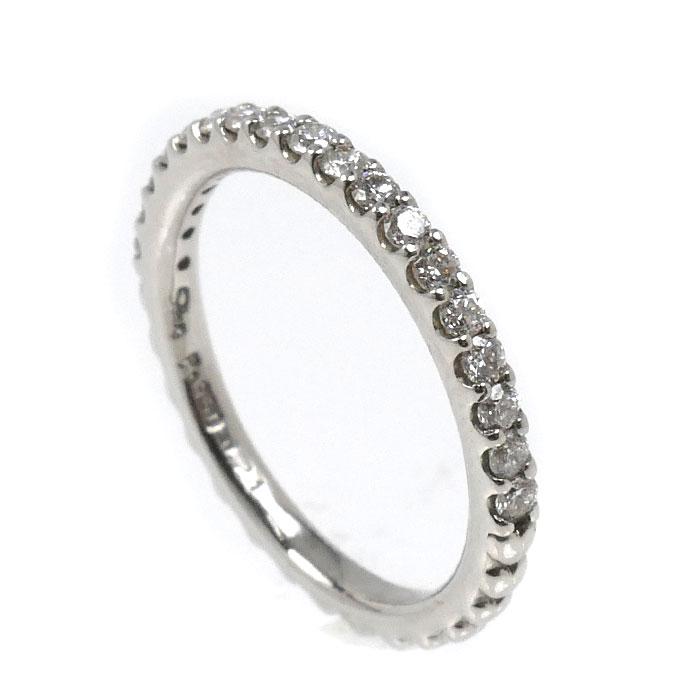 STAR JEWELRY スタージュエリー Pt950プラチナ ハーフエタニティ