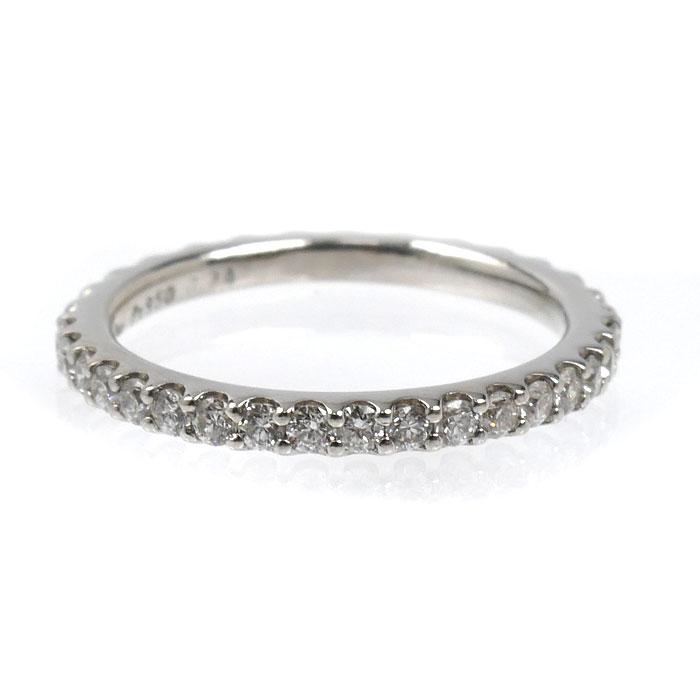 STAR JEWELRY スタージュエリー Pt950プラチナ ハーフエタニティ