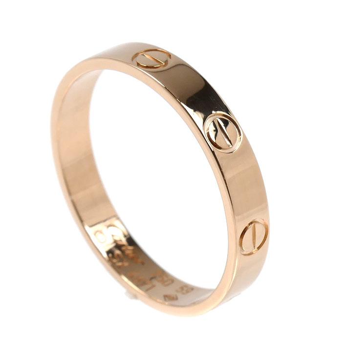 Cartier（カルティエ） K18PG ピンクゴールド ミニラブ リング・指輪