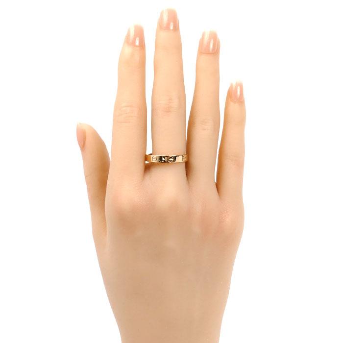 カルティエ Cartier K18PG ミニラブリング 50号 ピンクゴールド Cartier（カルティエ） K18PG ピンクゴールド ミニラブ リング・指輪