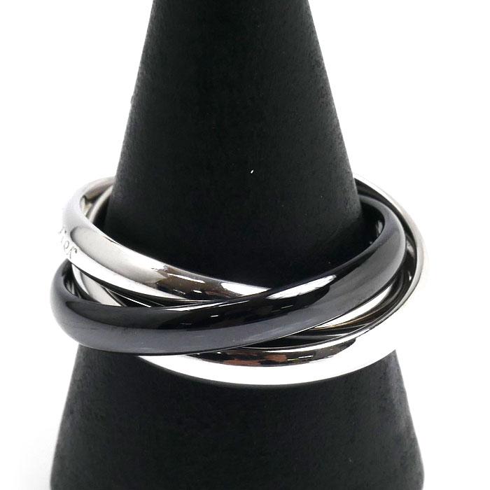 Cartier（カルティエ） K18WG ホワイトゴールド セラミック トリニティ