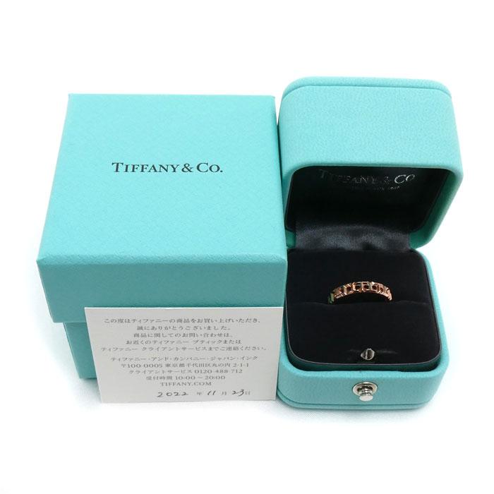 TIFFANY&Co.（ティファニー） K18PG ピンクゴールド Tトゥルー ナロー