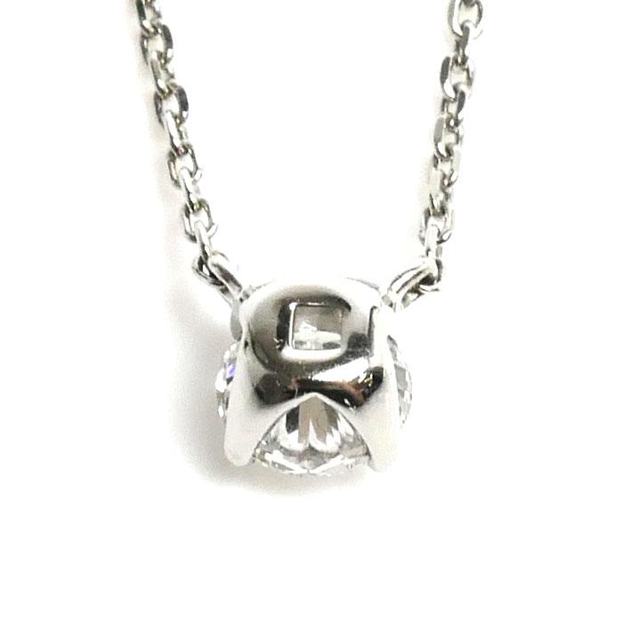 4℃ヨンドシー　ネックレス　PT850 4℃ ヨンドシー Pt850プラチナ ネックレス ダイヤモンド0.239ct 1.9g