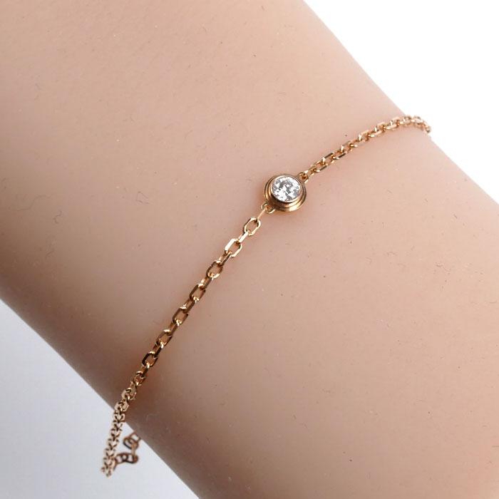 Cartier（カルティエ） K18PG ピンクゴールド ダムールSM ブレスレット