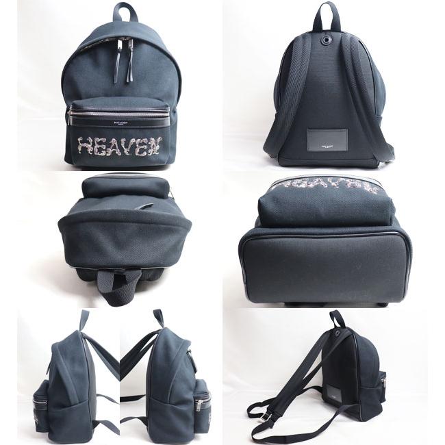 Saint Laurent - Heaven バックパック Saint Laurent Heaven バックパック ブラック
