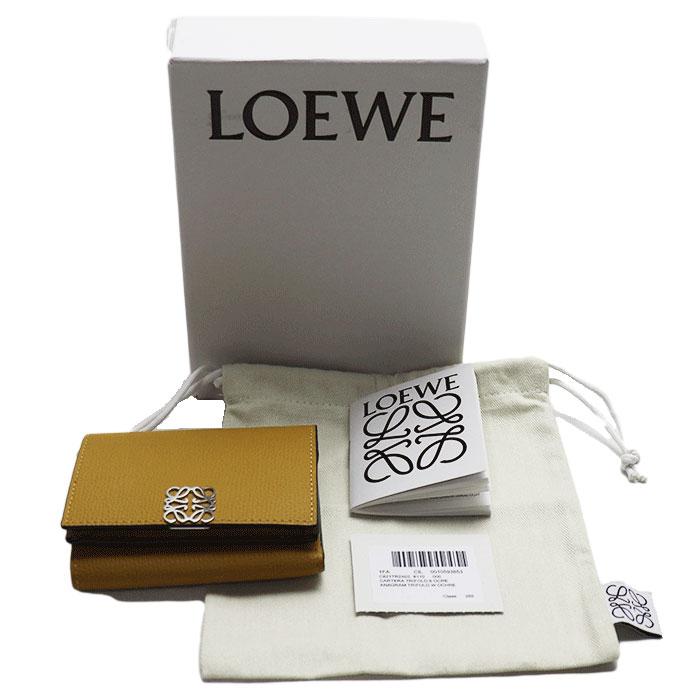 LOEWE ロエベ トライフォールド ウォレット 三つ折り財布 LOEWE ロエベ トライフォールド ウォレット 三つ折り財布