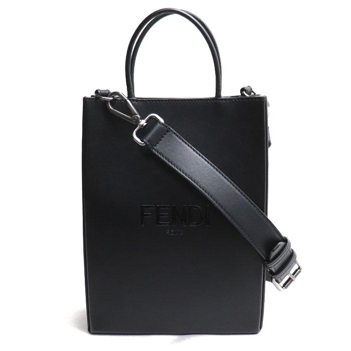 FENDI フェンディ ロゴ ショッピングバッグ 2Wayショルダーバッグ  