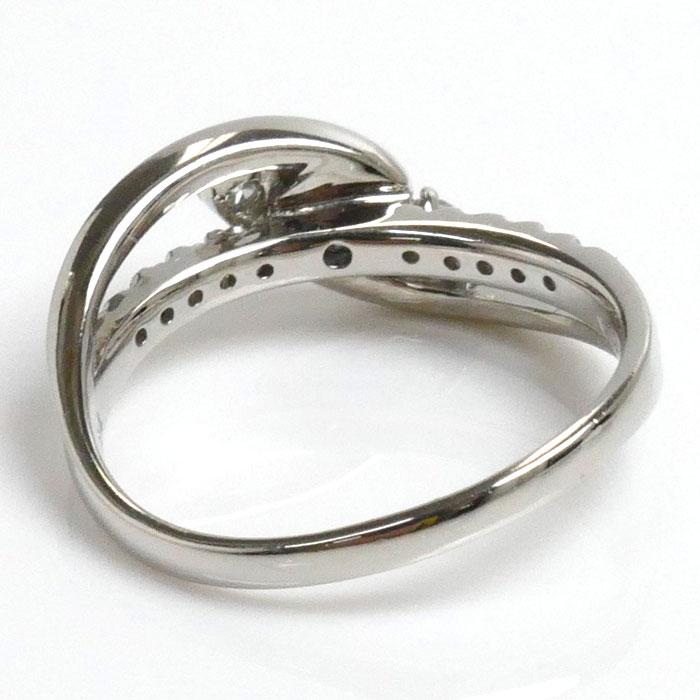 Pt900プラチナ リング・指輪 アレキサンドライト0.32ct ダイヤモンド  
