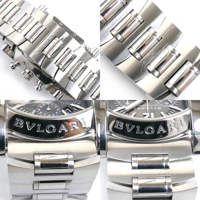 BVLGARI ブルガリ アショーマ クロノグラフ 腕時計 自動巻き