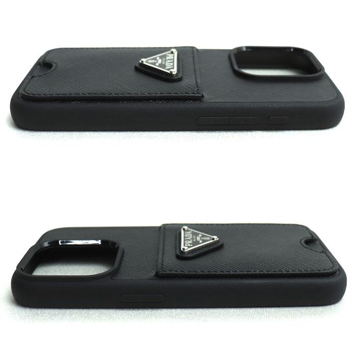 PRADA プラダ サフィアーノレザー iPhone 15 Pro用カバー iPhoneケース 