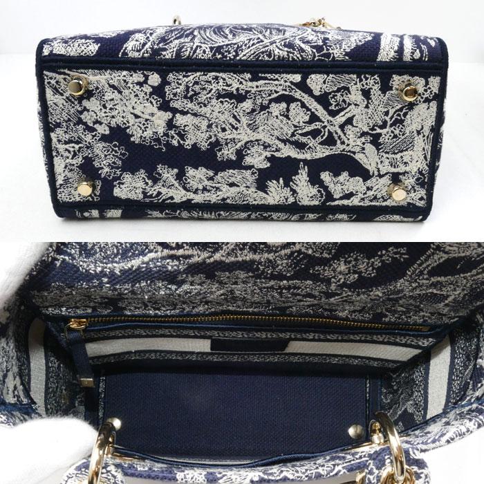 Christian Dior クリスチャンディオール Lady D-Lite ミディアム 2Way  