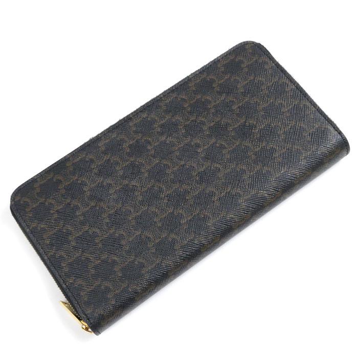 CELINE セリーヌ ラージ ジップウォレット 長財布 ラウンド CELINE セリーヌ ラージ ジップウォレット 長財布 ラウンド