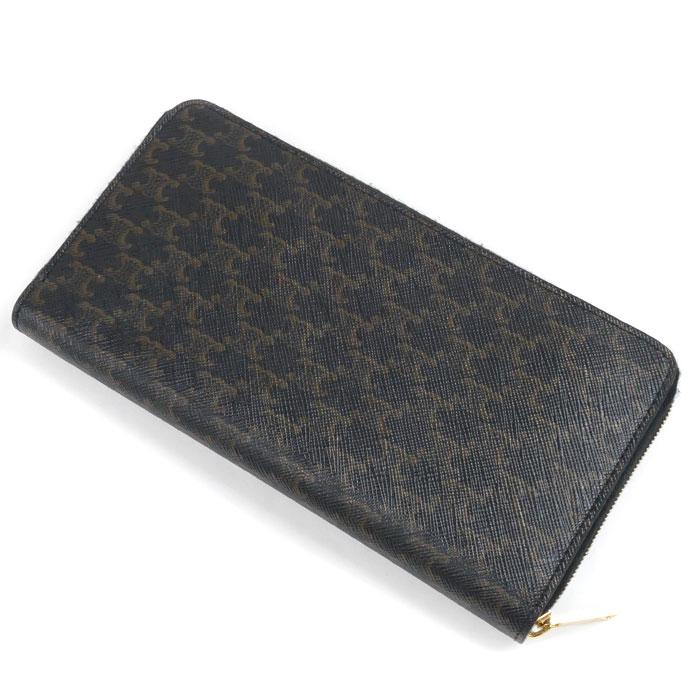 CELINE セリーヌ ラージ ジップウォレット 長財布 ラウンド CELINE セリーヌ ラージ ジップウォレット 長財布 ラウンド