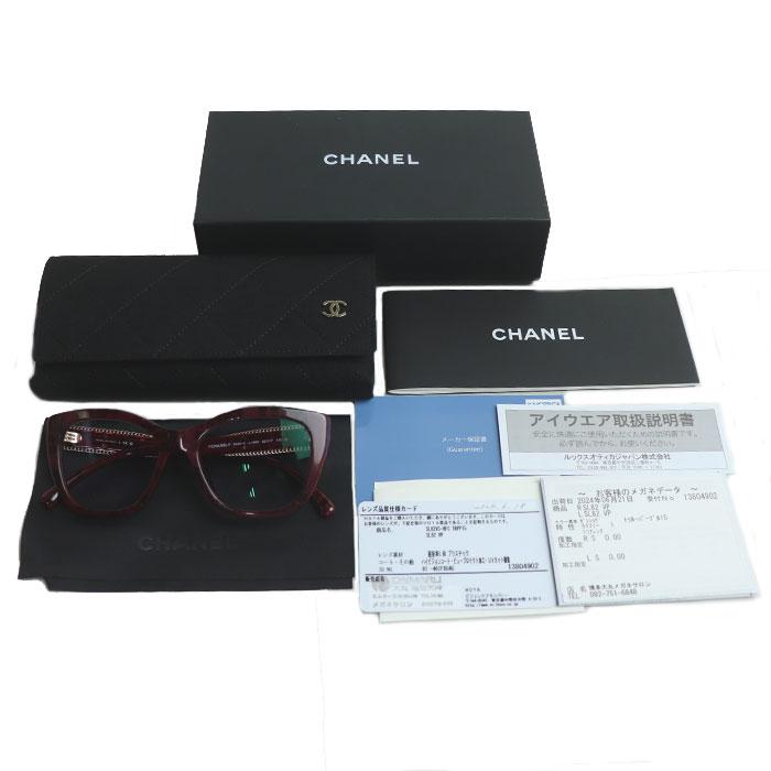 CHANEL（シャネル） キャッツアイ シェイプ オプティカル サングラス