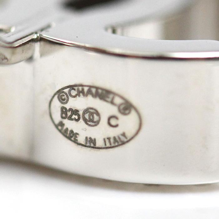 CHANEL シャネル メタル ココマーク ラインストーン イヤリング ABF152  
