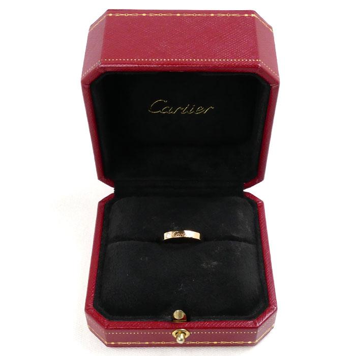 Cartier（カルティエ） K18PG ピンクゴールド エングレーブド 1P