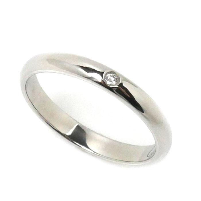 Cartier（カルティエ） Pt950 プラチナ 1895 ウェディング 1Pダイヤ
