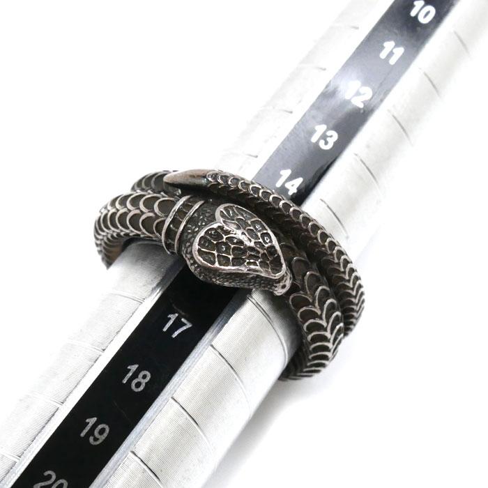 GUCCI（グッチ） シルバー925 スネーク リング・指輪 577294 J8400