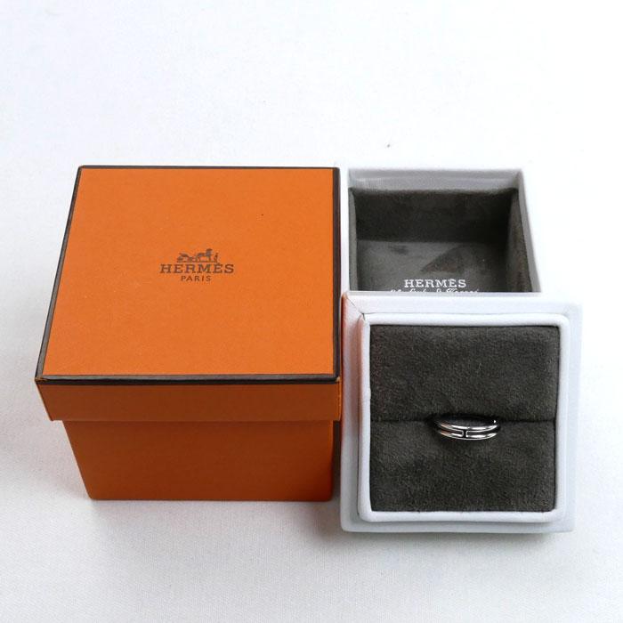 HERMES（エルメス） K18WG ホワイトゴールド アリアンヌ リング・指輪 