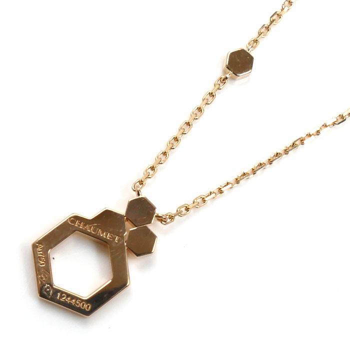 CHAUMET（ショーメ） K18PG ピンクゴールド ビーマイラブ ネックレス