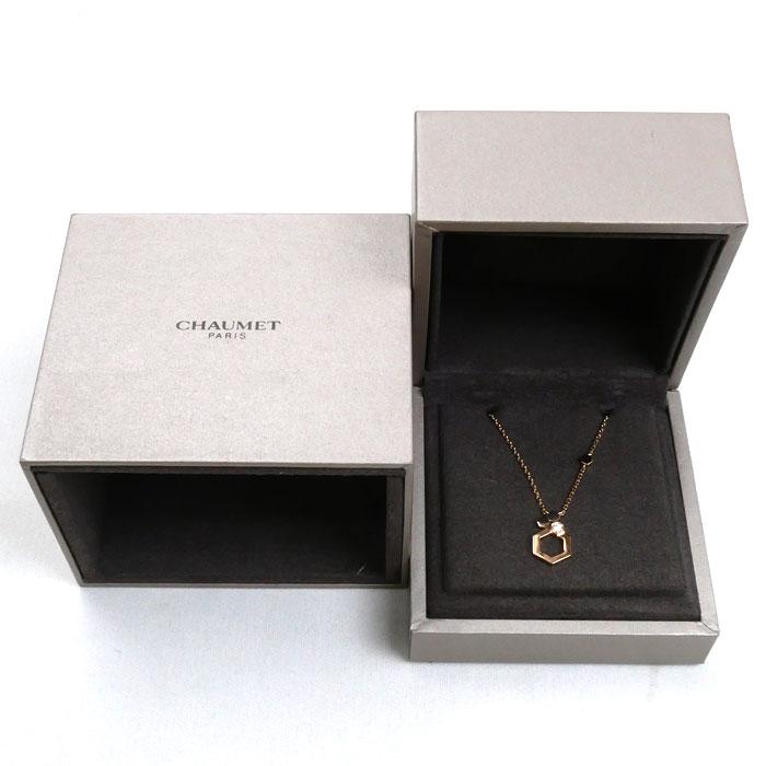 CHAUMET（ショーメ） K18PG ピンクゴールド ビーマイラブ ネックレス