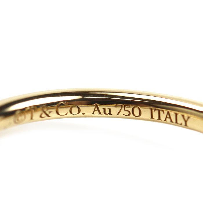 TIFFANY&Co.（ティファニー） K18YG イエローゴールド Tワイヤー